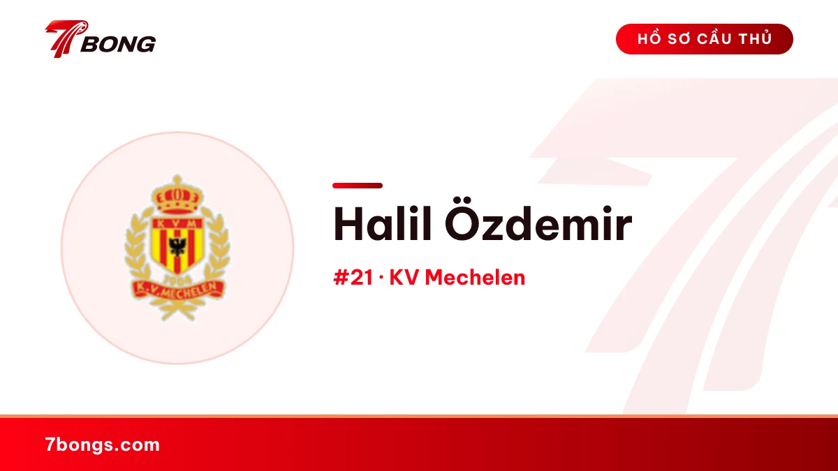 Halil Özdemir — KV Mechelen