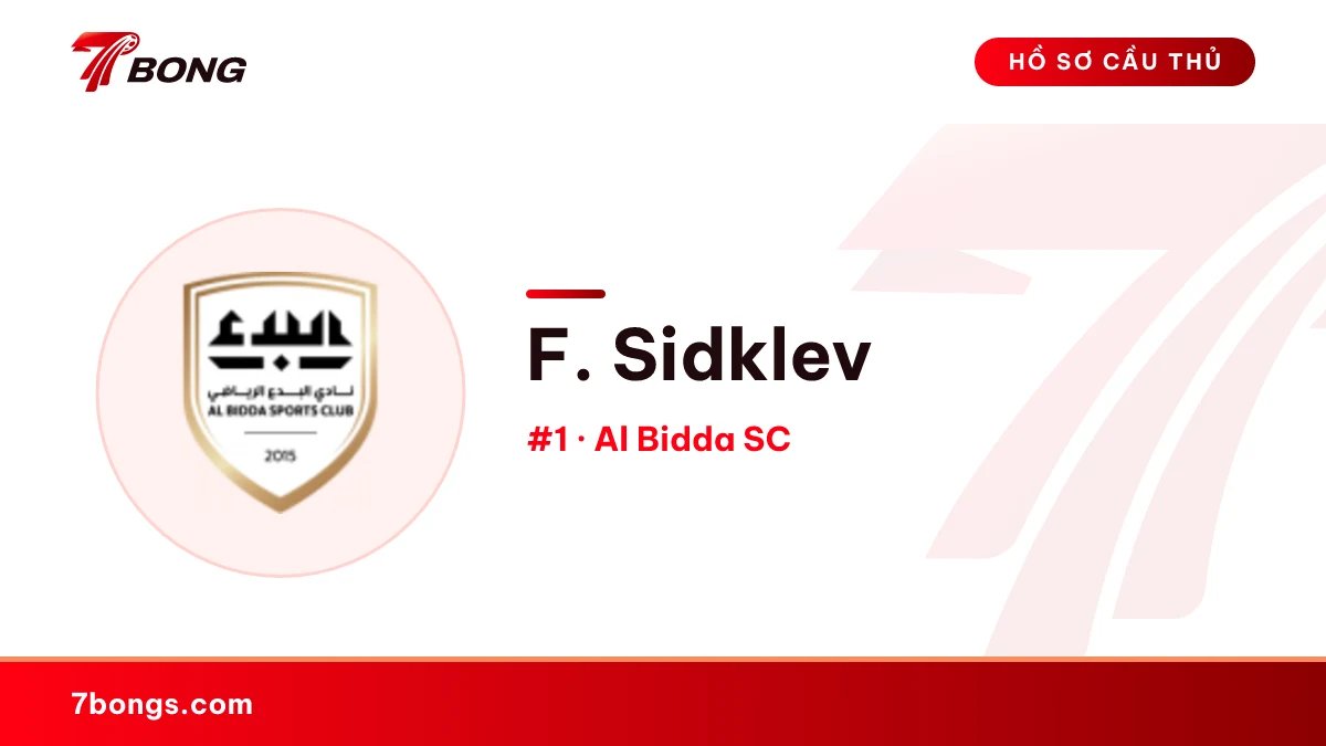 F. Sidklev — Al Bidda SC