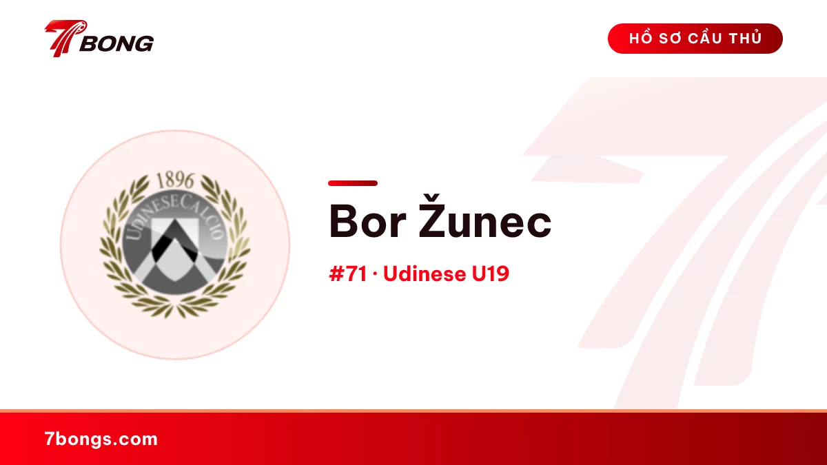Bor Žunec — Udinese U19