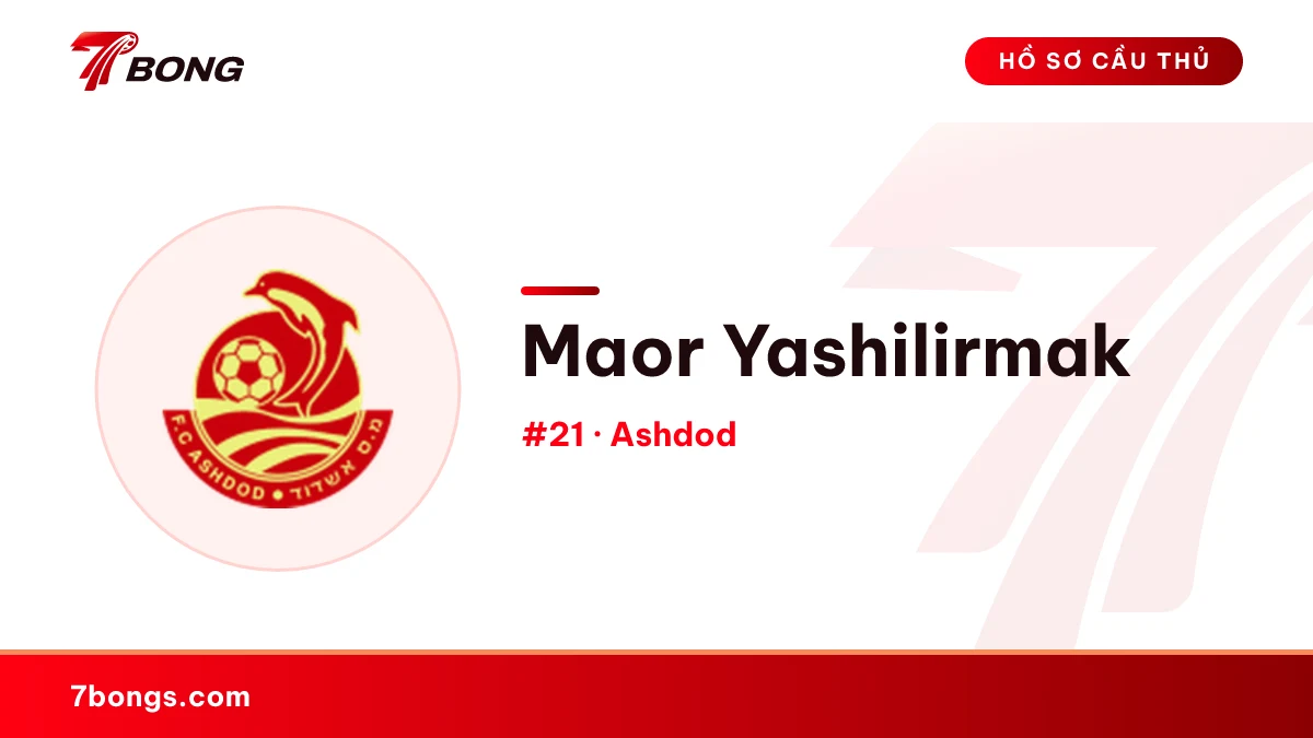 Maor Yashilirmak — Ashdod
