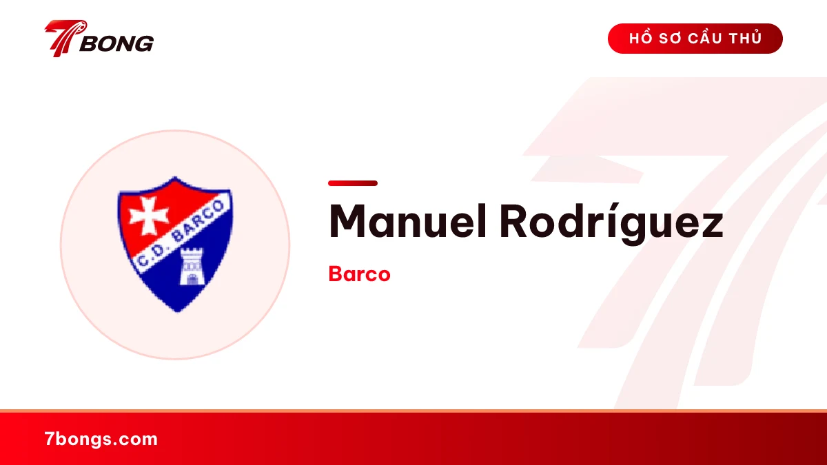 Manuel Rodríguez — Barco