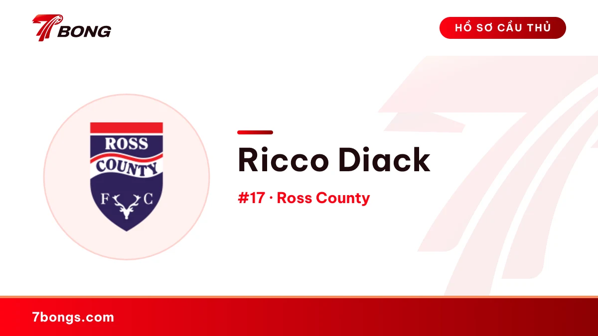 Ricco Diack — Ross County