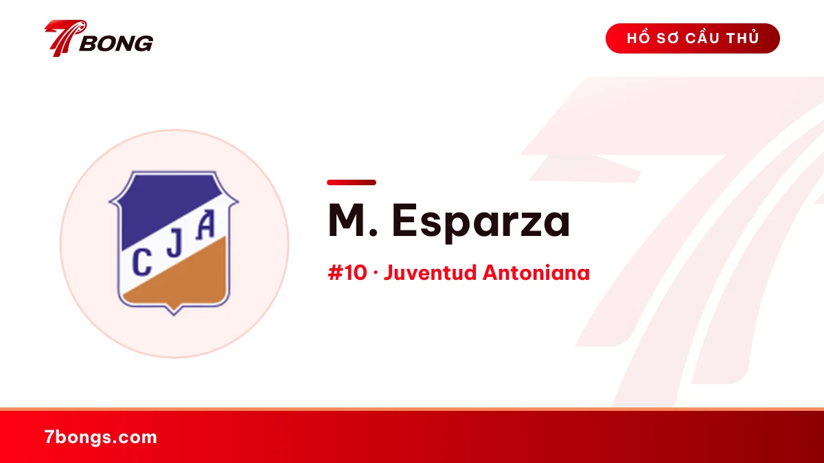 M. Esparza — Juventud Antoniana
