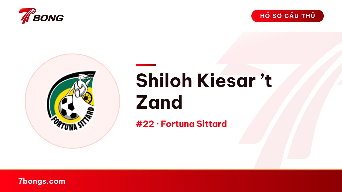Shiloh Kiesar ’t Zand — Fortuna Sittard
