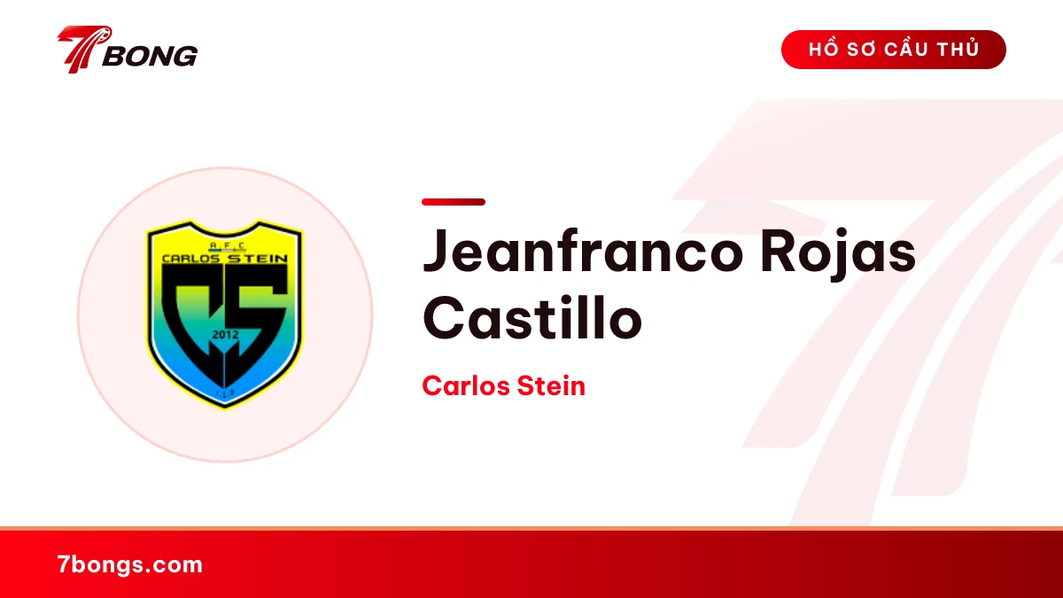 Jeanfranco Rojas Castillo — Carlos Stein