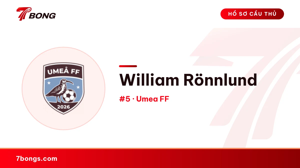 William Rönnlund — Umea FF