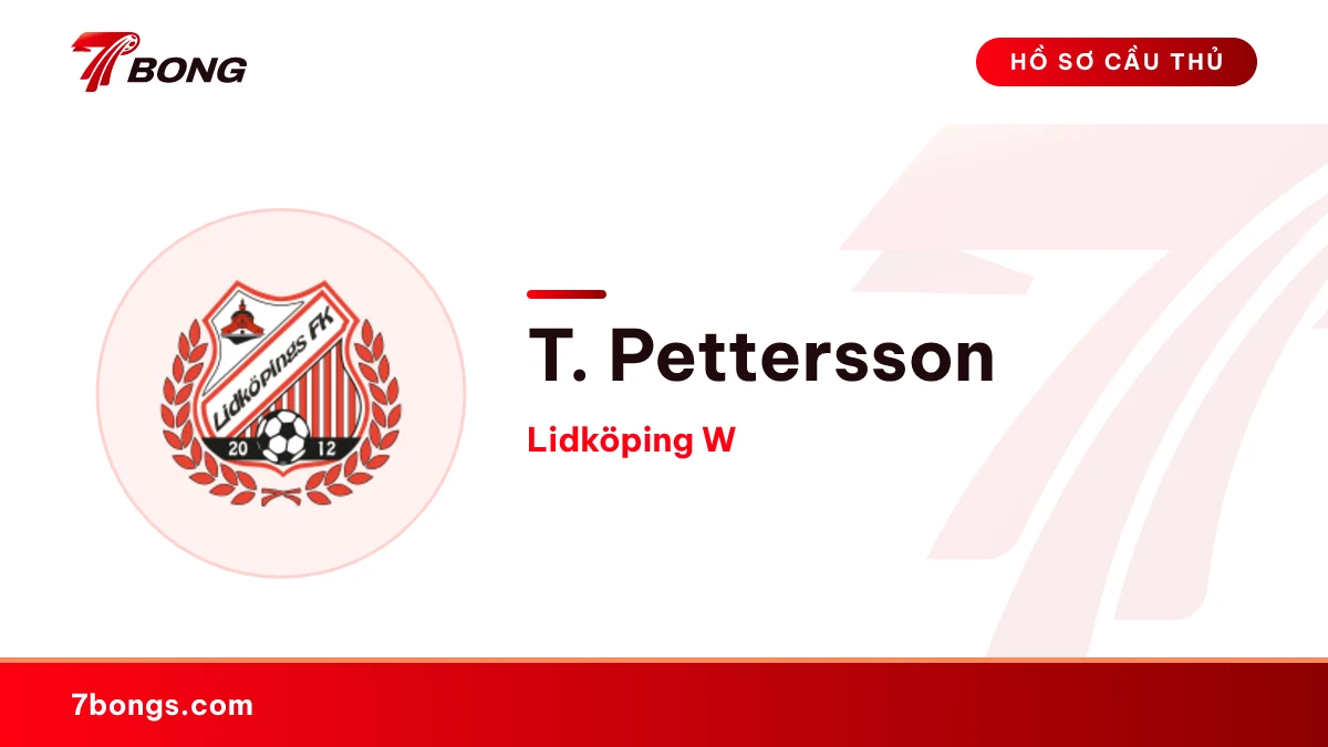 T. Pettersson — Lidköping W