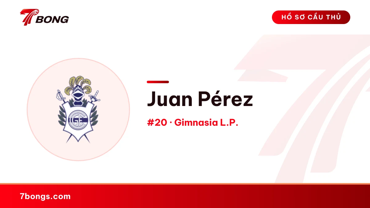 Juan Pérez — Gimnasia L.P.