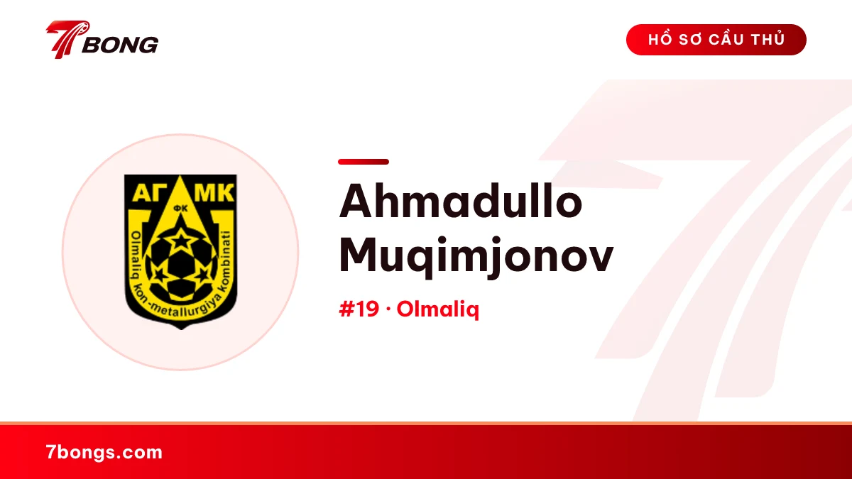 Ahmadullo Muqimjonov — Olmaliq