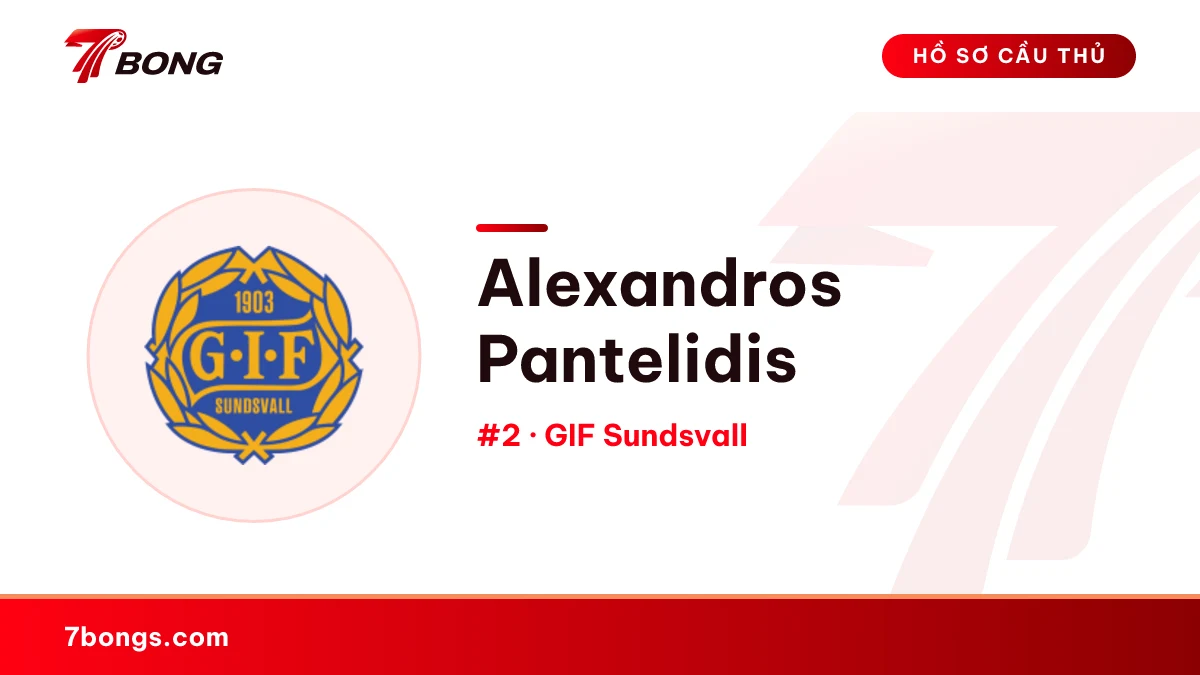 Alexandros Pantelidis — GIF Sundsvall
