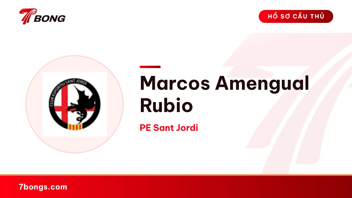 Marcos Amengual Rubio — PE Sant Jordi
