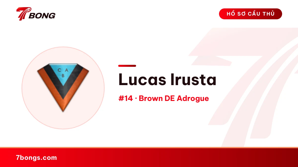 Lucas Irusta — Brown DE Adrogue