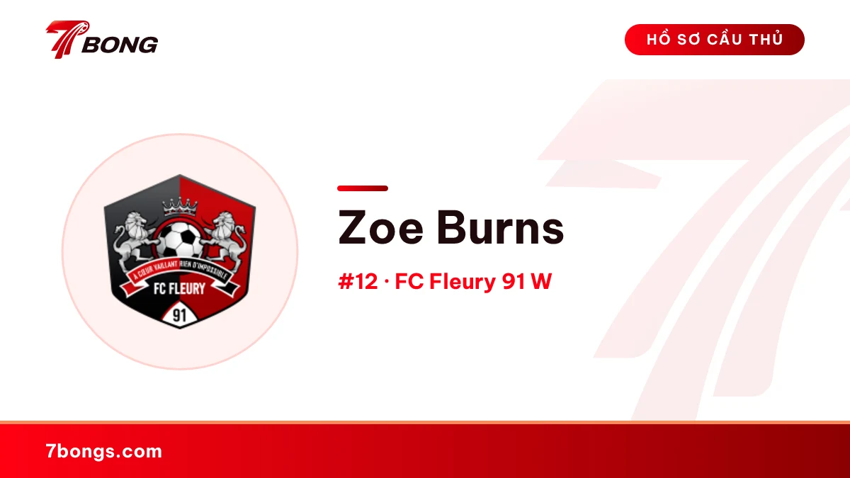 Zoe Burns — FC Fleury 91 W