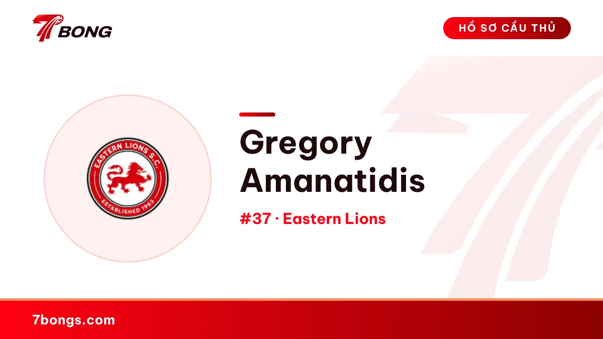 Gregory Amanatidis — Eastern Lions