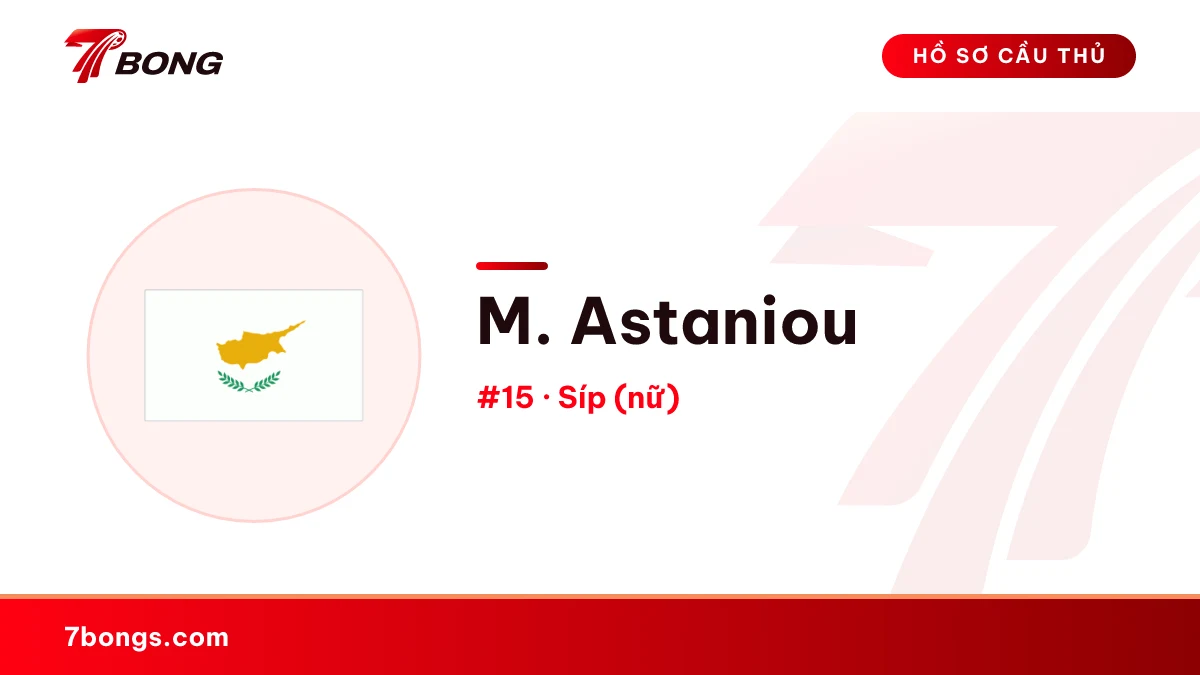 M. Astaniou — Síp (nữ)