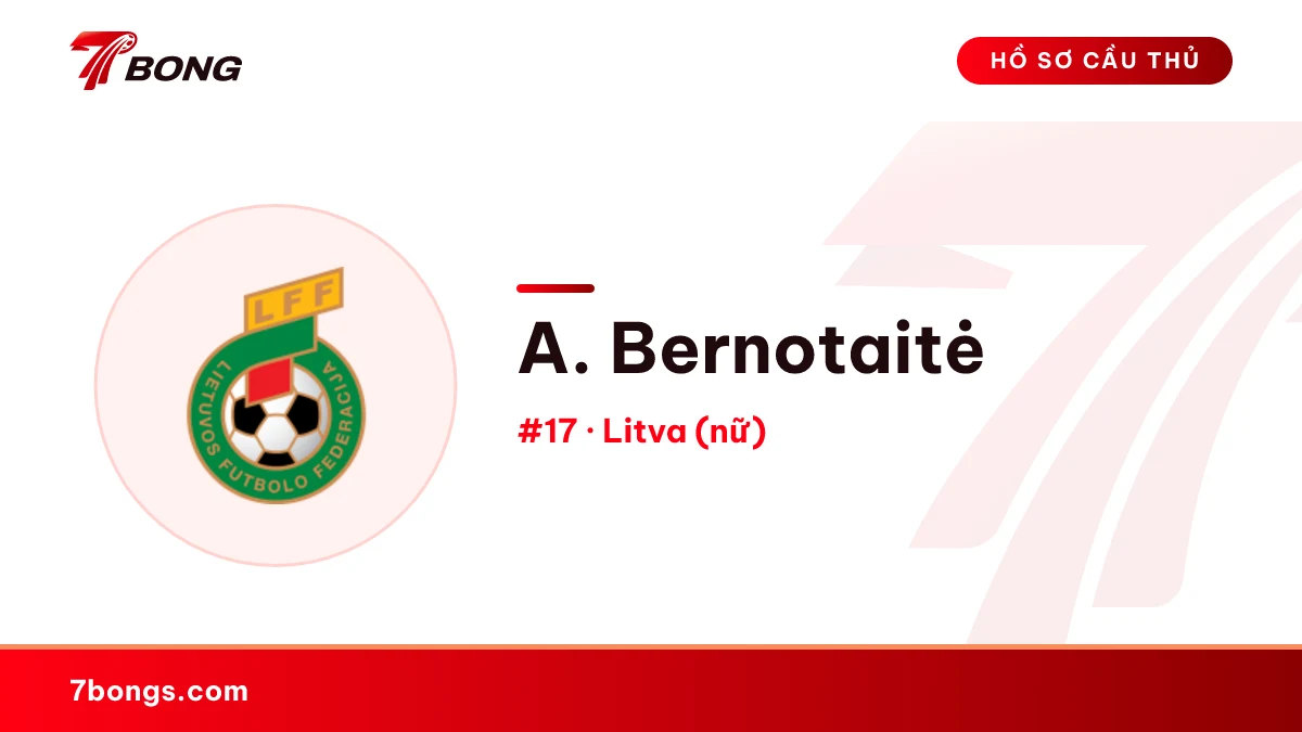 A. Bernotaitė — Litva (nữ)