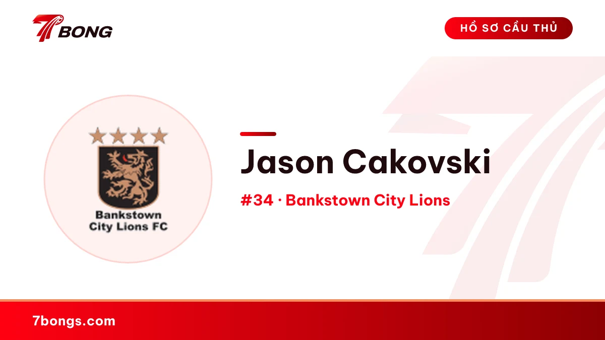 Jason Cakovski — Bankstown City Lions