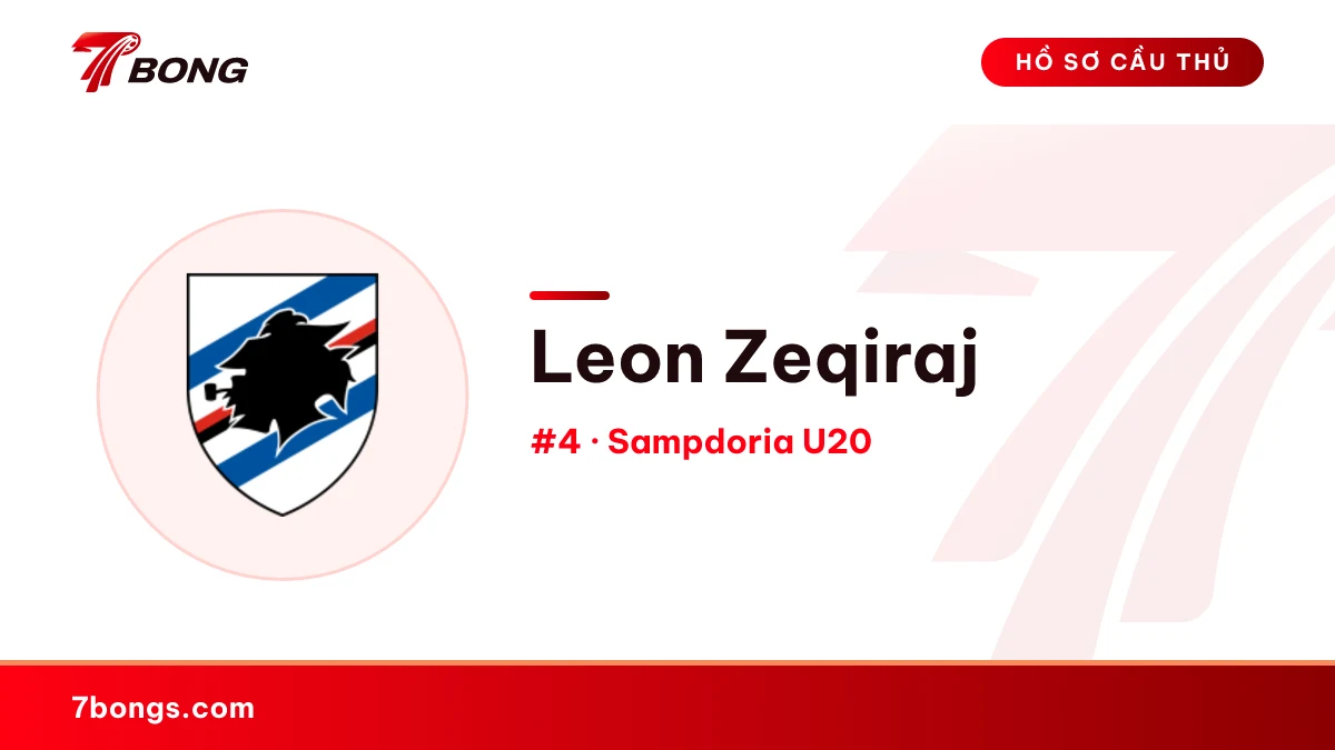 Leon Zeqiraj — Sampdoria U20