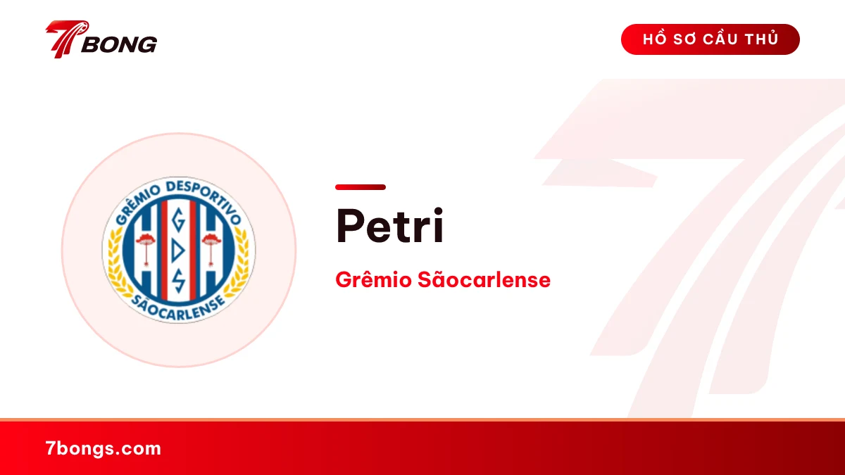 Petri — Grêmio Sãocarlense
