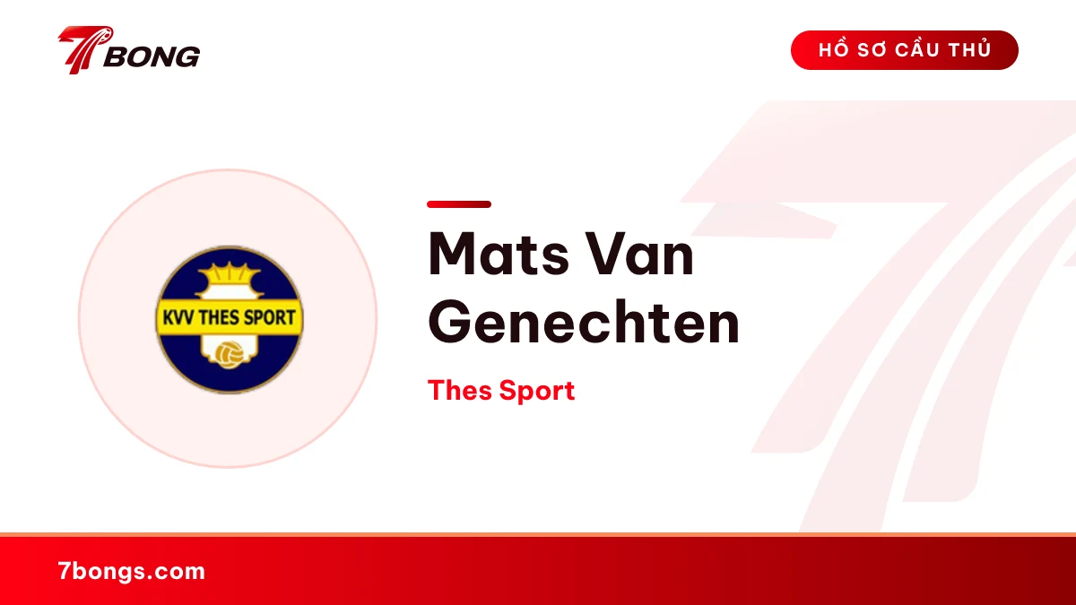 Mats Van Genechten — Thes Sport
