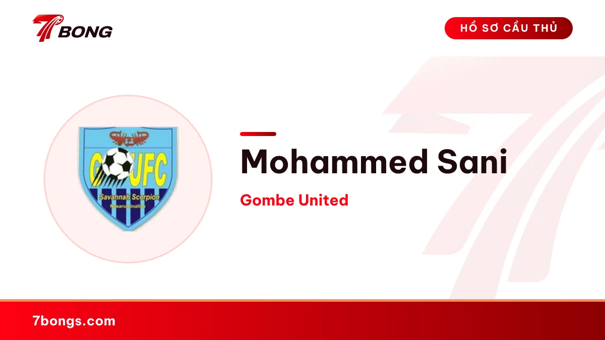 Mohammed Sani — Gombe United