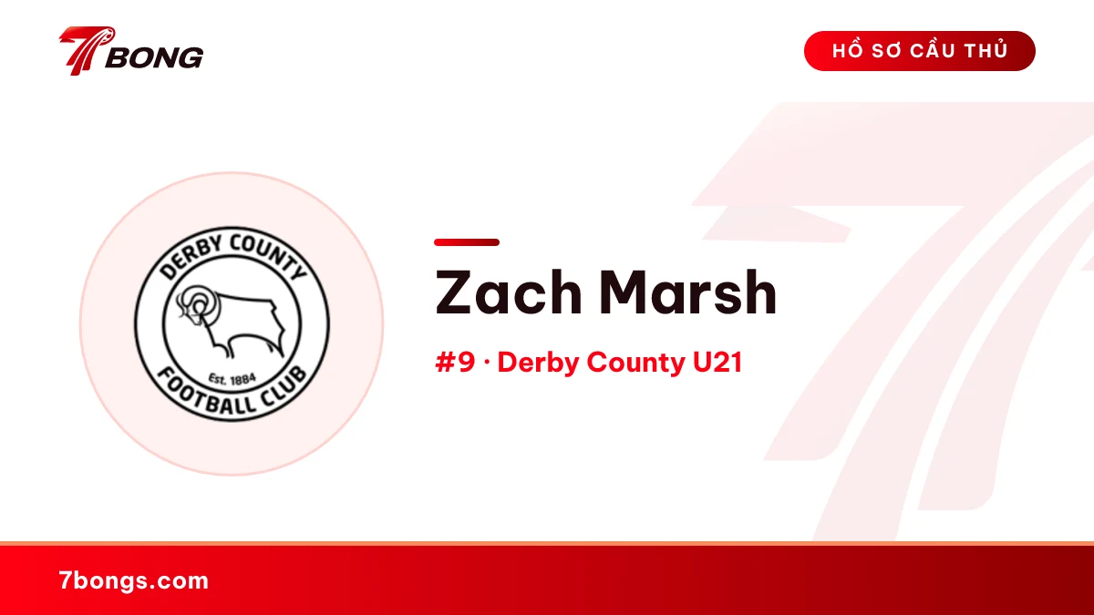 Zach Marsh — Derby County U21