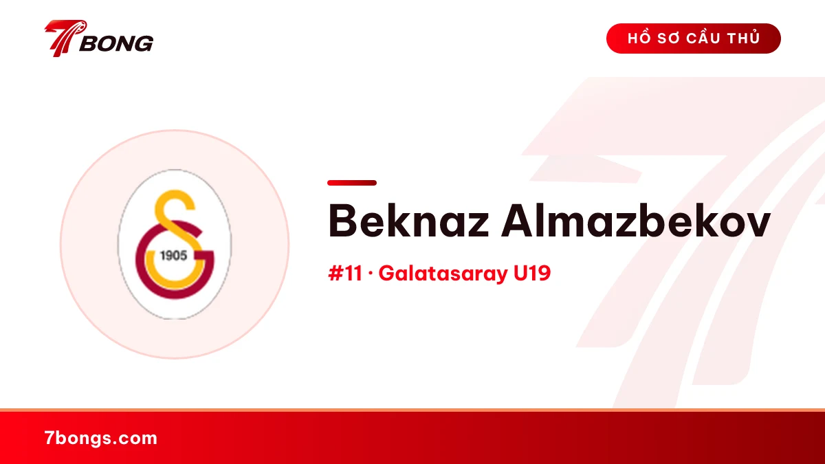 Beknaz Almazbekov — Galatasaray U19