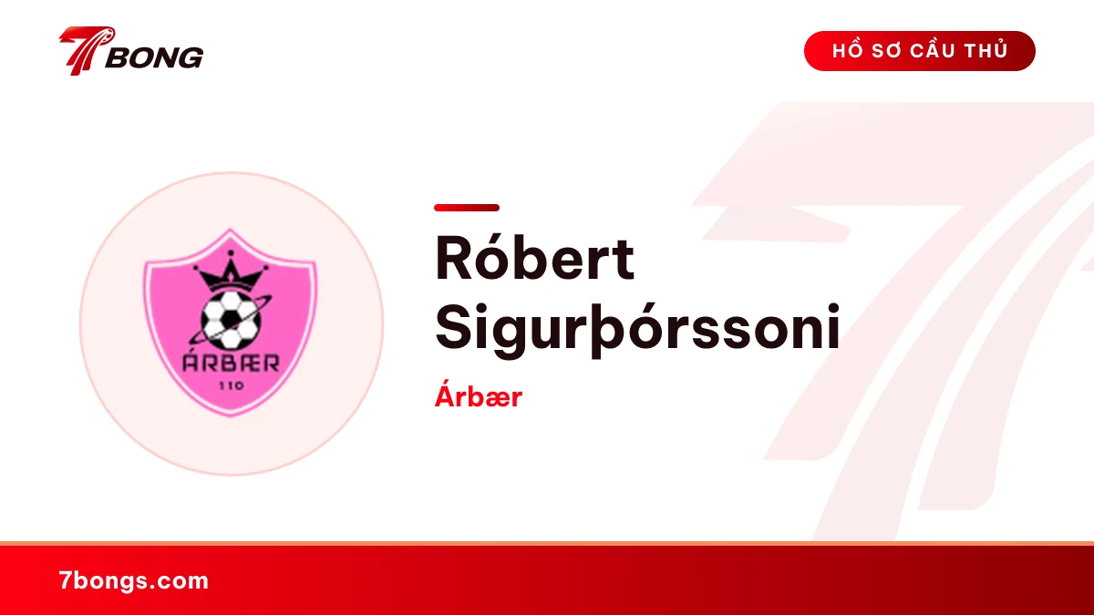 Róbert Sigurþórssoni — Árbær