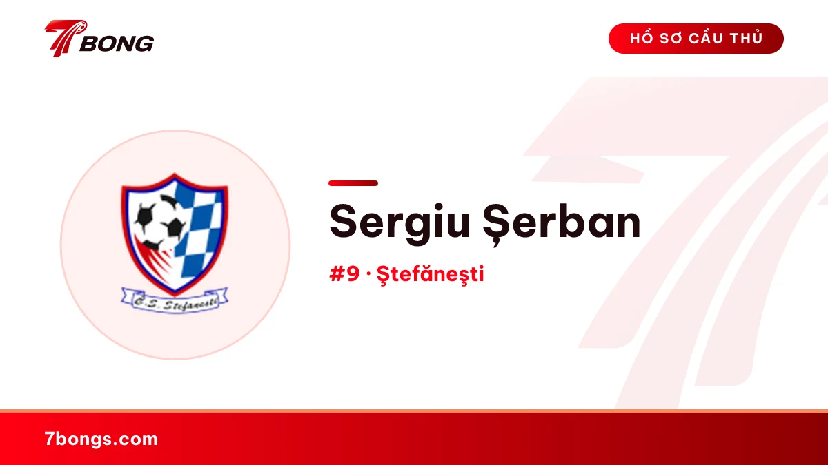 Sergiu Șerban — Ştefăneşti