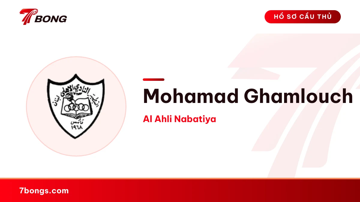Mohamad Ghamlouch — Al Ahli Nabatiya