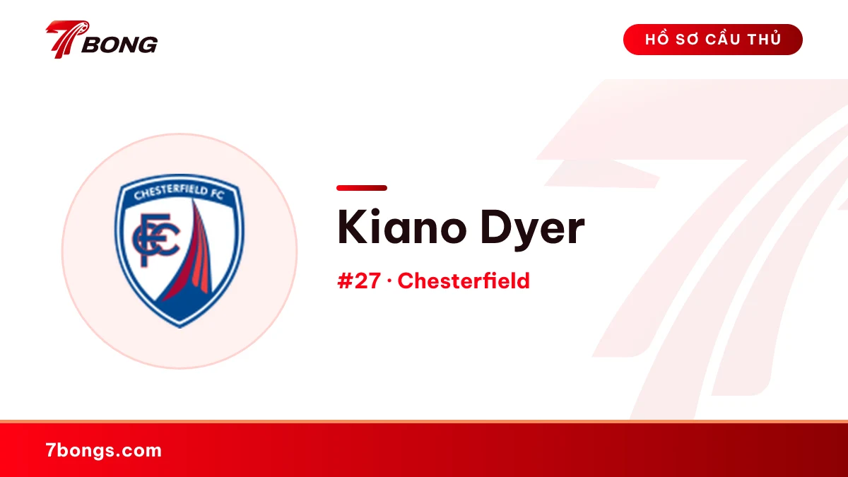 Kiano Dyer — Chesterfield
