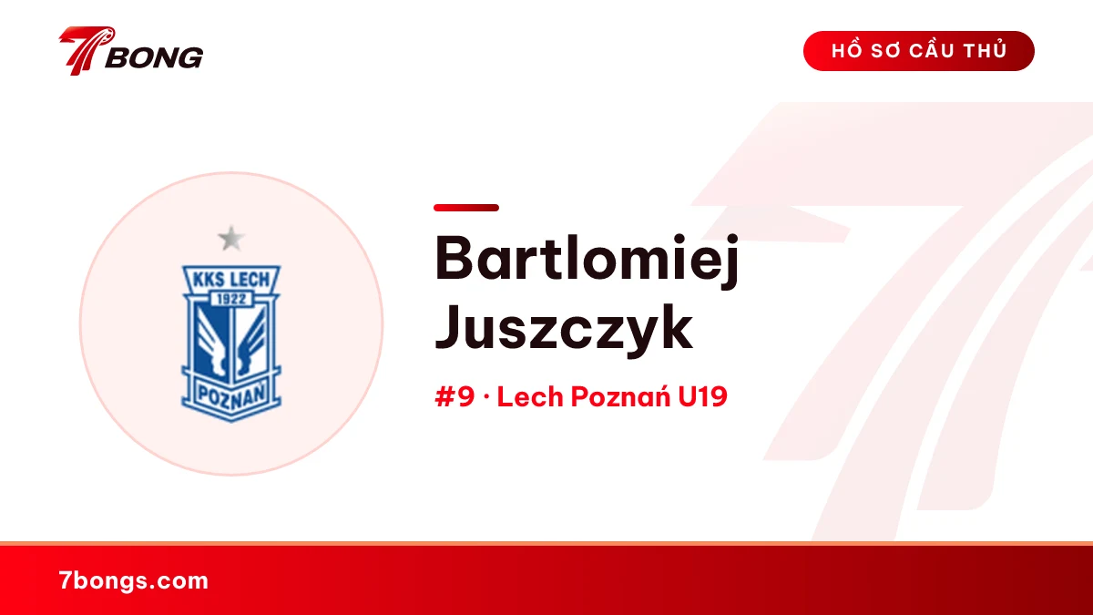 Bartlomiej Juszczyk — Lech Poznań U19