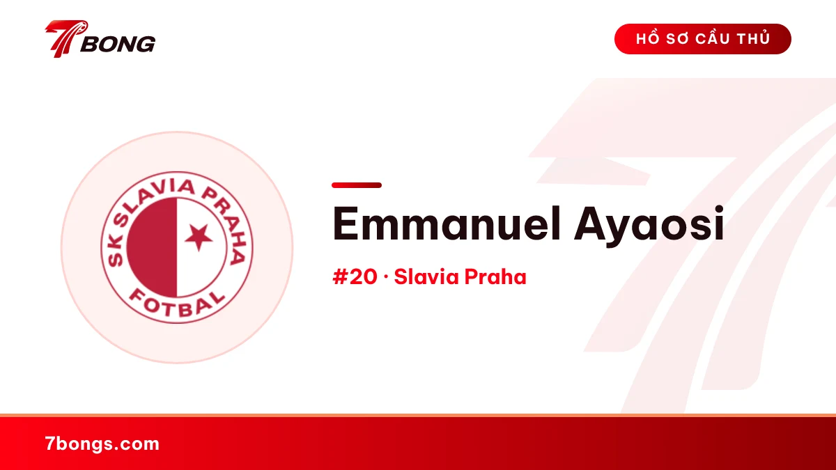 Emmanuel Ayaosi — Slavia Praha