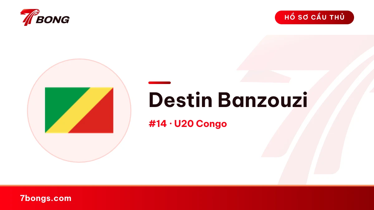 Destin Banzouzi — U20 Congo