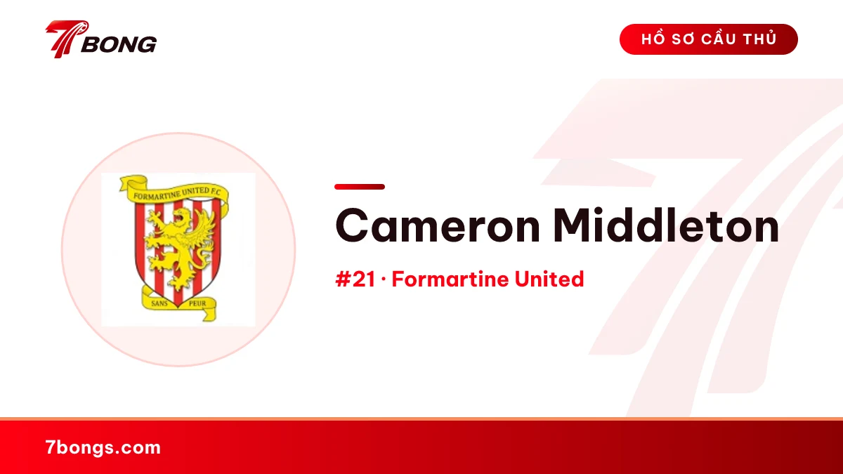 Cameron Middleton — Formartine United