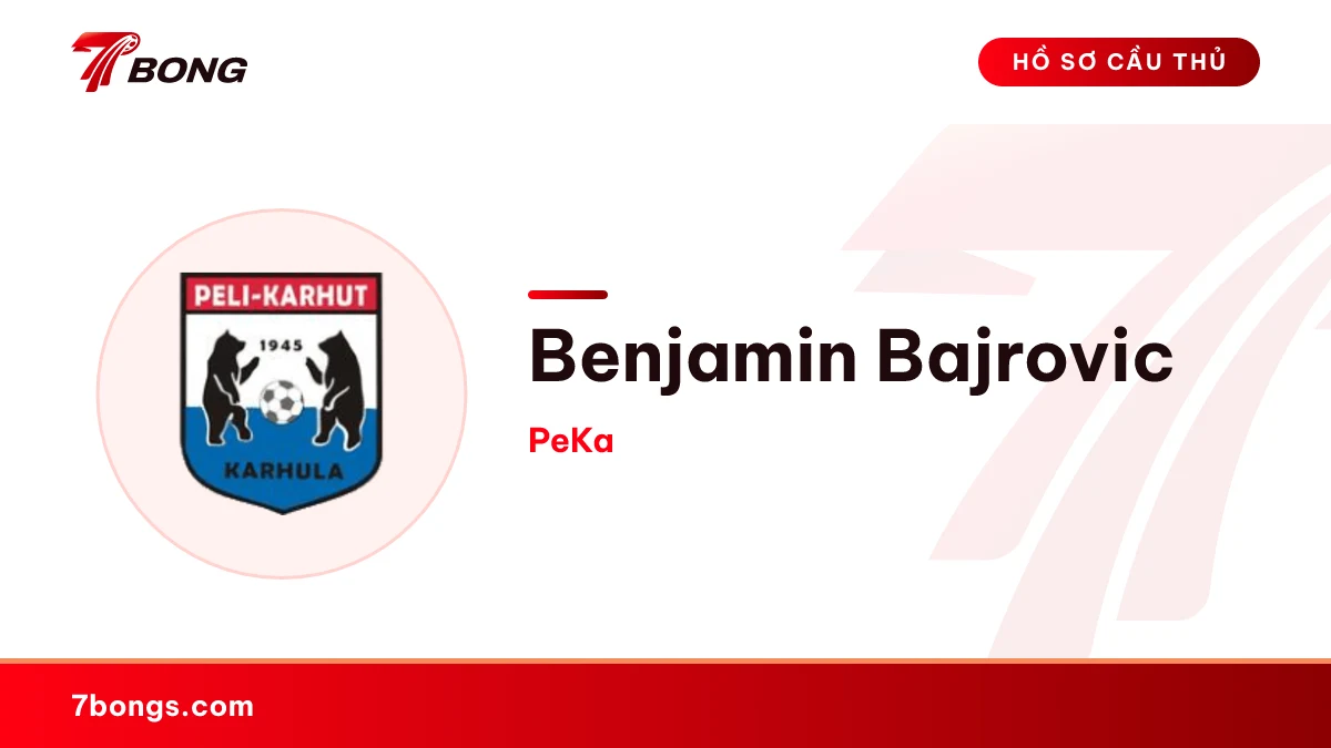 Benjamin Bajrovic — PeKa