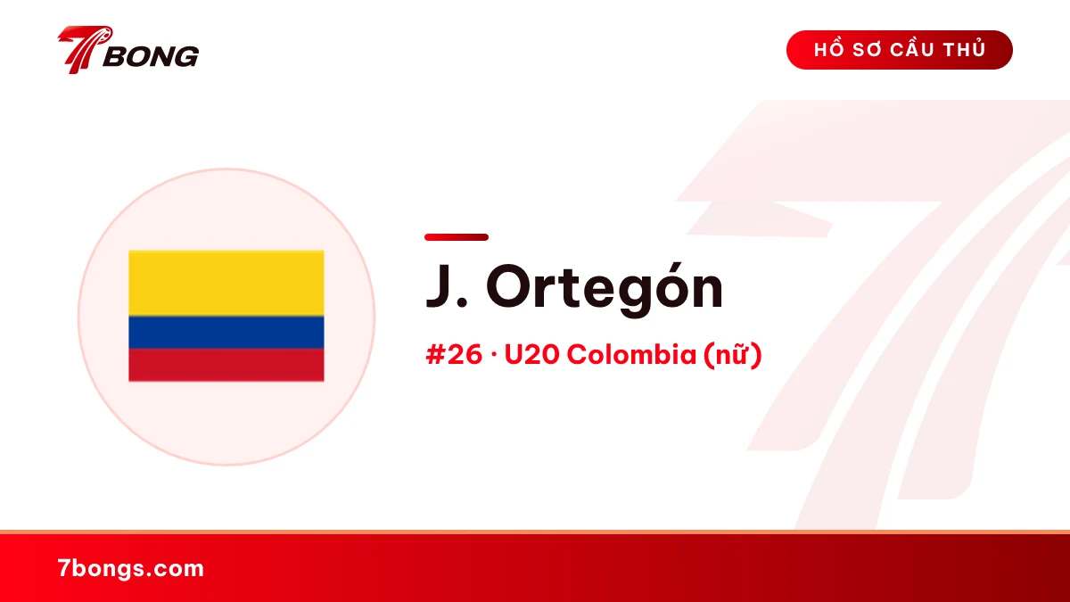 J. Ortegón — U20 Colombia (nữ)
