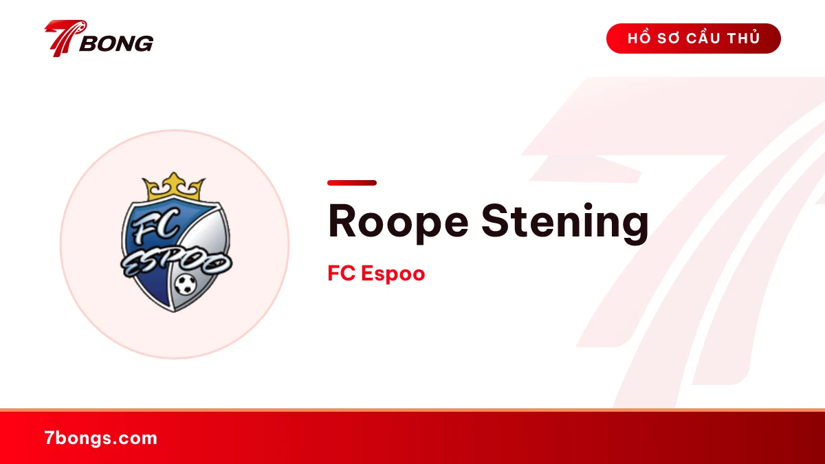 Roope Stening — FC Espoo