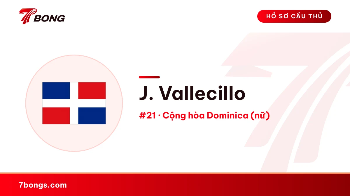J. Vallecillo — Cộng hòa Dominica (nữ)