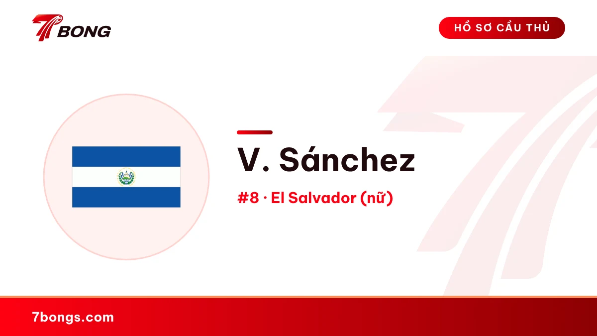 V. Sánchez — El Salvador (nữ)