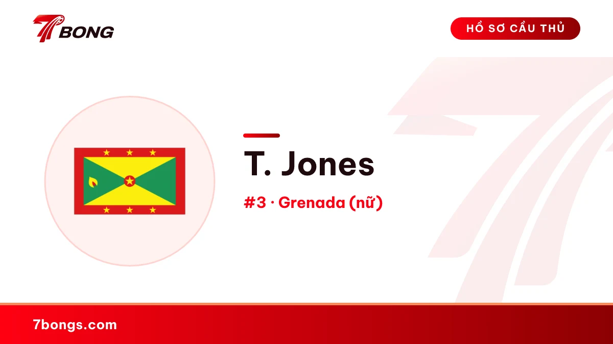 T. Jones — Grenada (nữ)