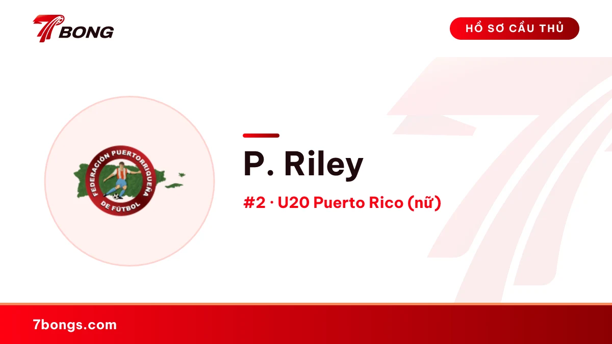 P. Riley — U20 Puerto Rico (nữ)