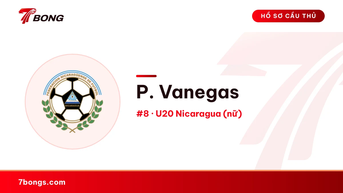 P. Vanegas — U20 Nicaragua (nữ)