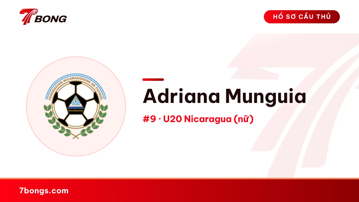 Adriana Munguia — U20 Nicaragua (nữ)
