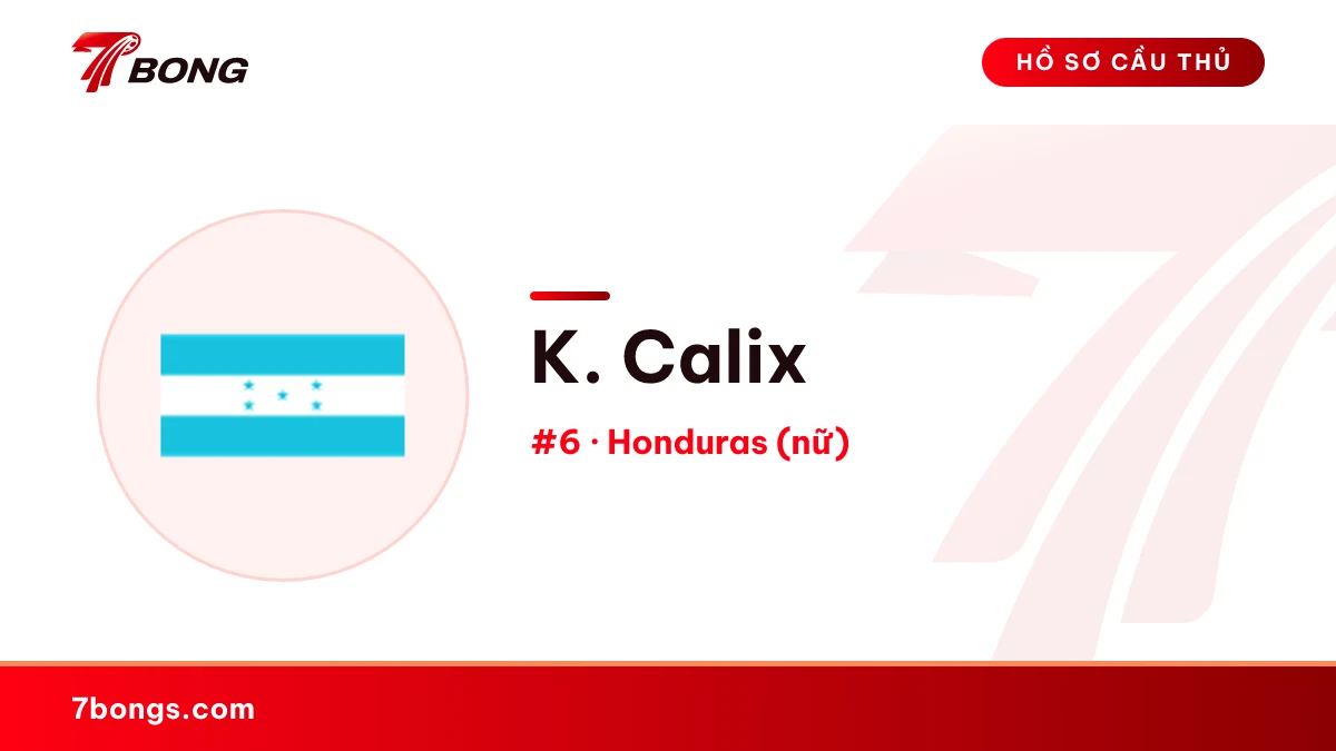 K. Calix — Honduras (nữ)