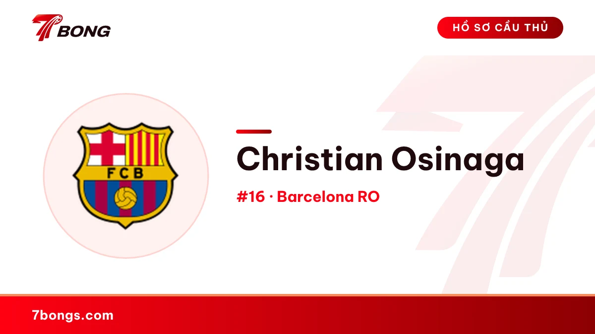 Christian Osinaga — Barcelona RO