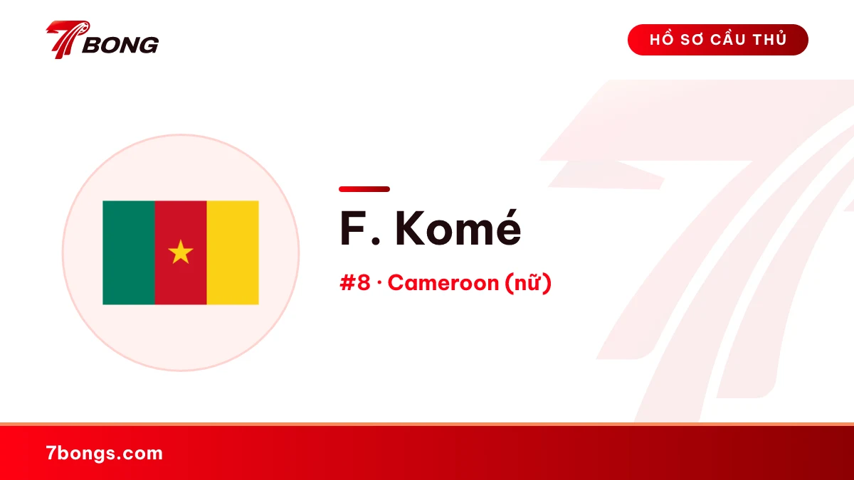 F. Komé — Cameroon (nữ)
