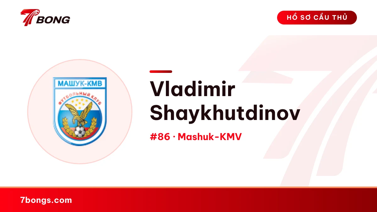 Vladimir Shaykhutdinov — Mashuk-KMV