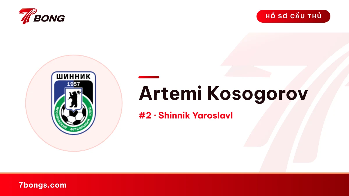 Artemi Kosogorov — Shinnik Yaroslavl