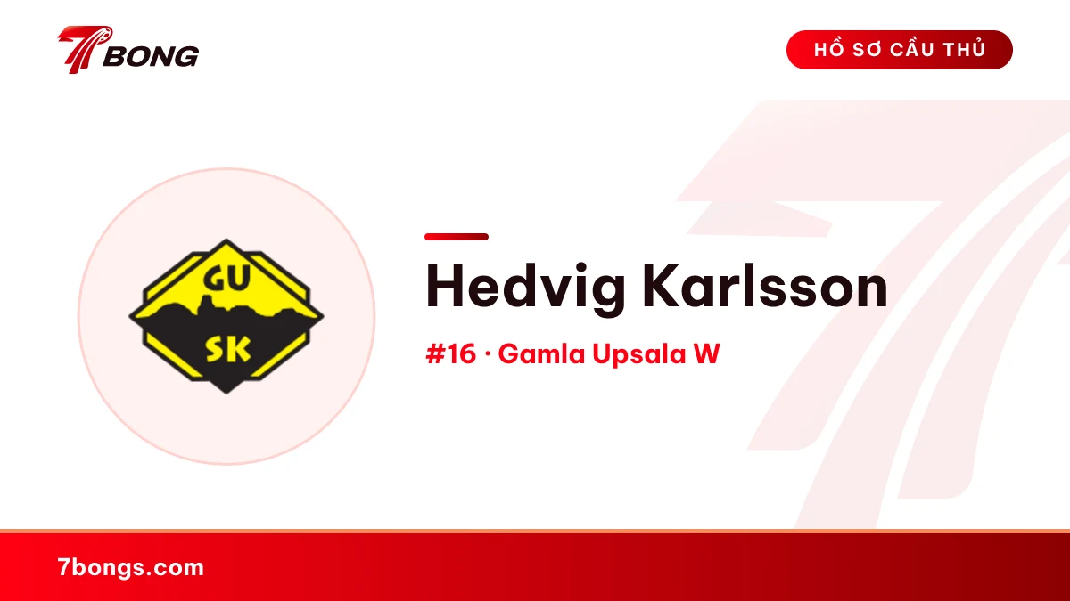 Hedvig Karlsson — Gamla Upsala W